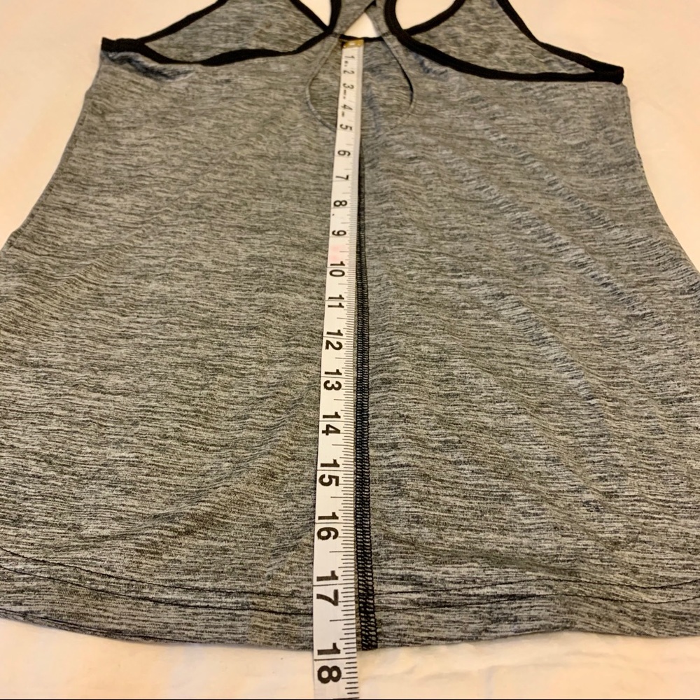 ADIDAS : Racerback Grey Workout Tank Top - Picture 13 of 13